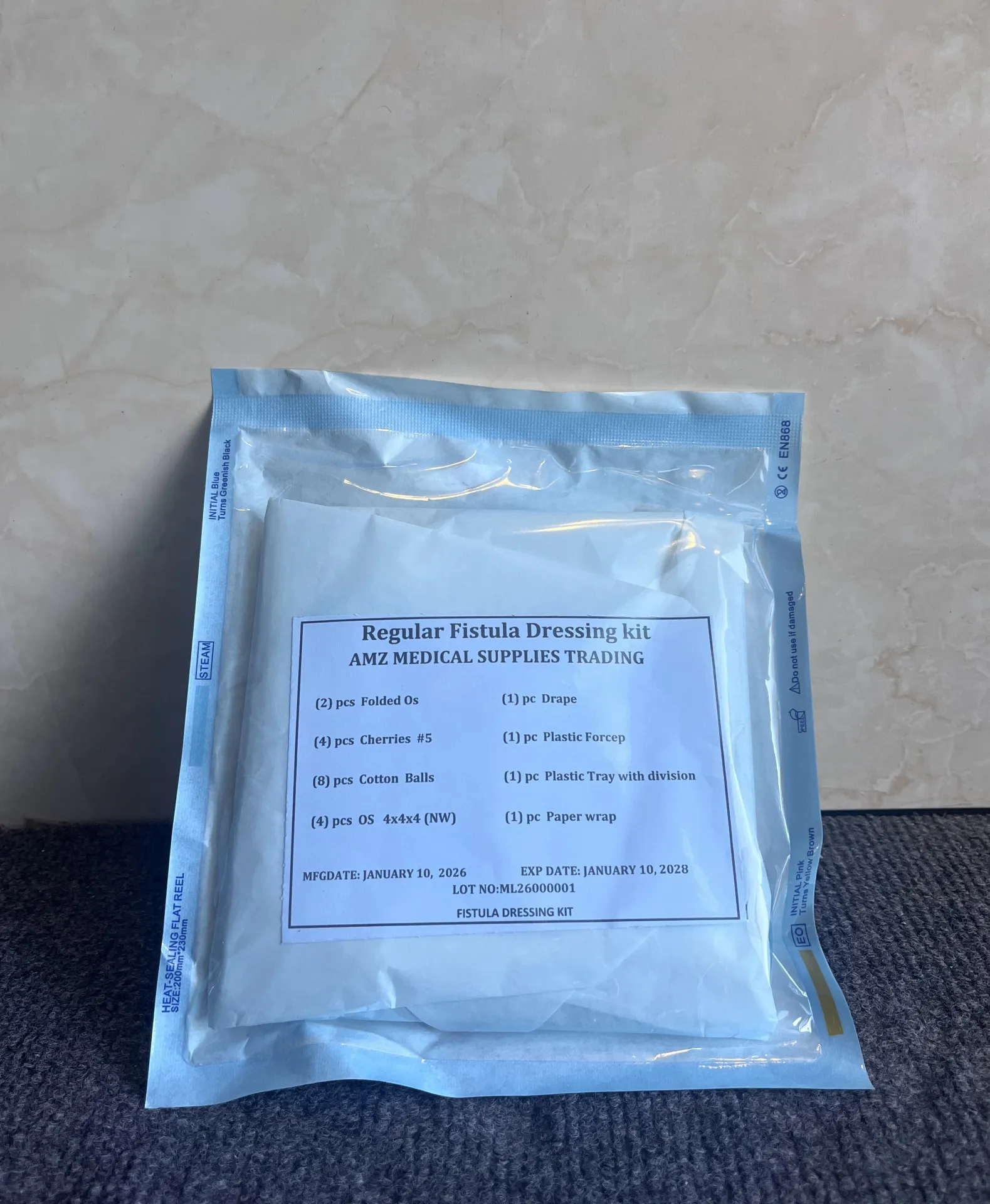 Fistula Dressing Kit — product photo