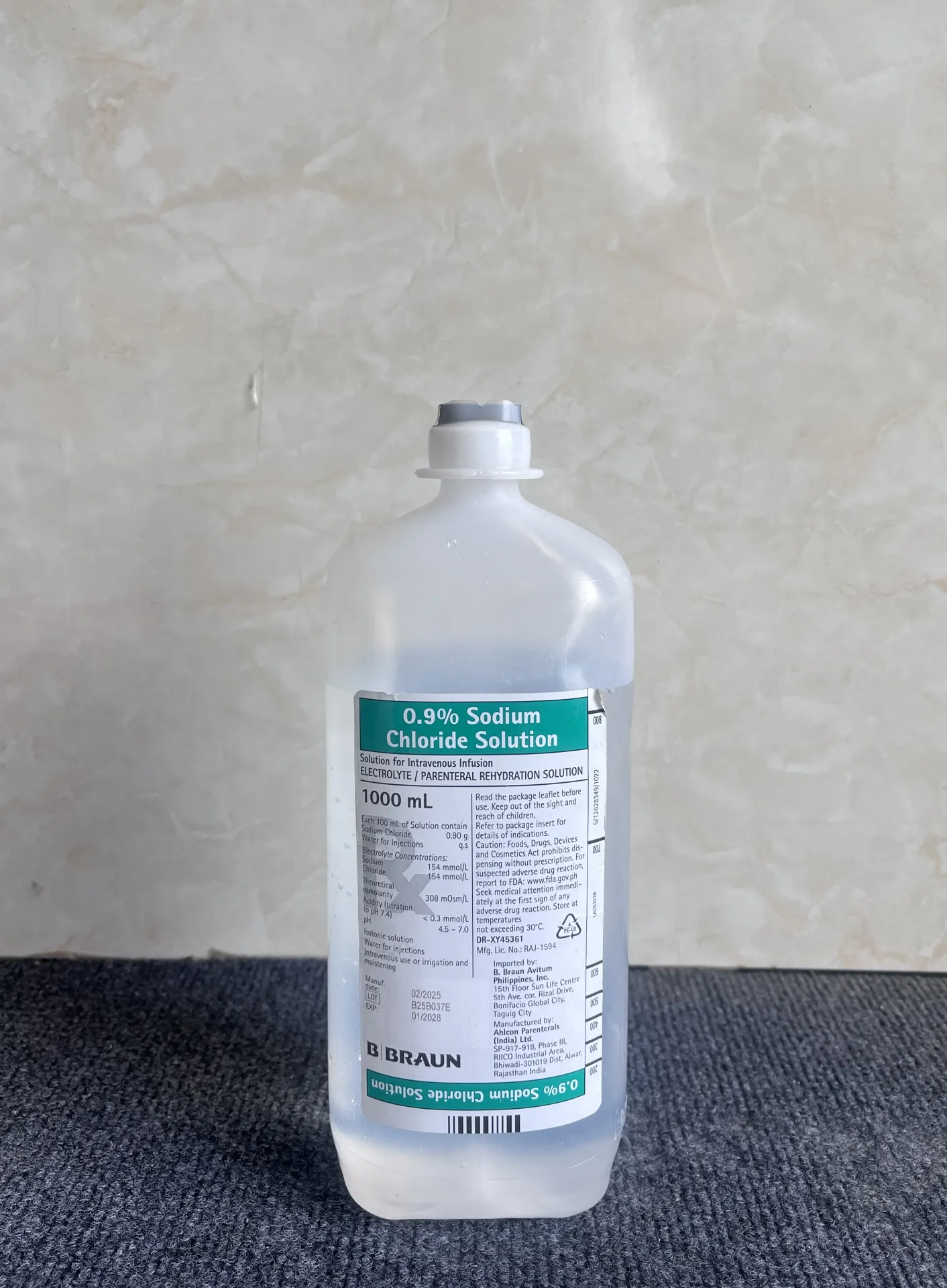 0.9% Sodium Chloride Solution — product photo